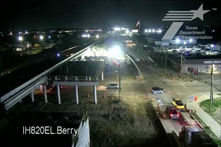 Traffic Cam Fort Worth › East: I-820EL @ Berry