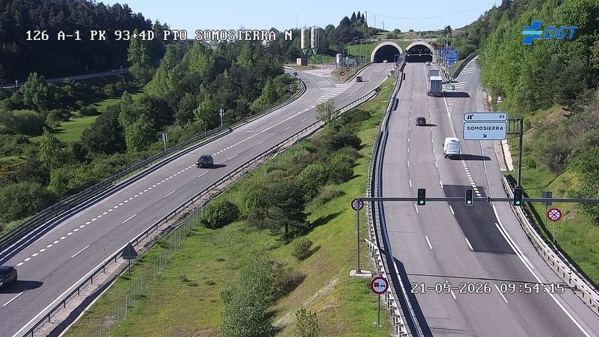 Traffic Cam Somosierra › North