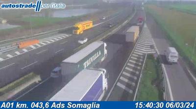 immagine della webcam nei dintorni di Piacenza: webcam Somaglia