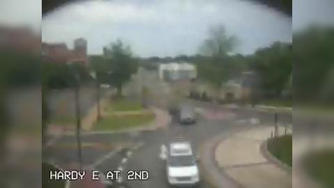 Traffic Cam Hattiesburg: Hardy St at 2nd Ave