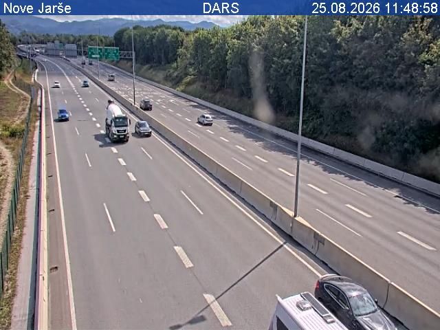 Traffic Cam Smartno ob Savi: H3, Ljubljana - severna obvoznica, Nove Jarše