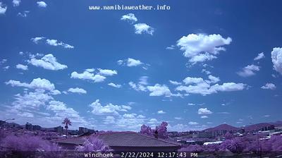 Vista de cámara web de luz diurna desde Windhoek