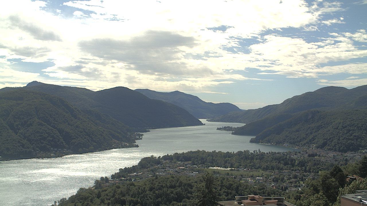 Vernate: Il Lago di Lugano da