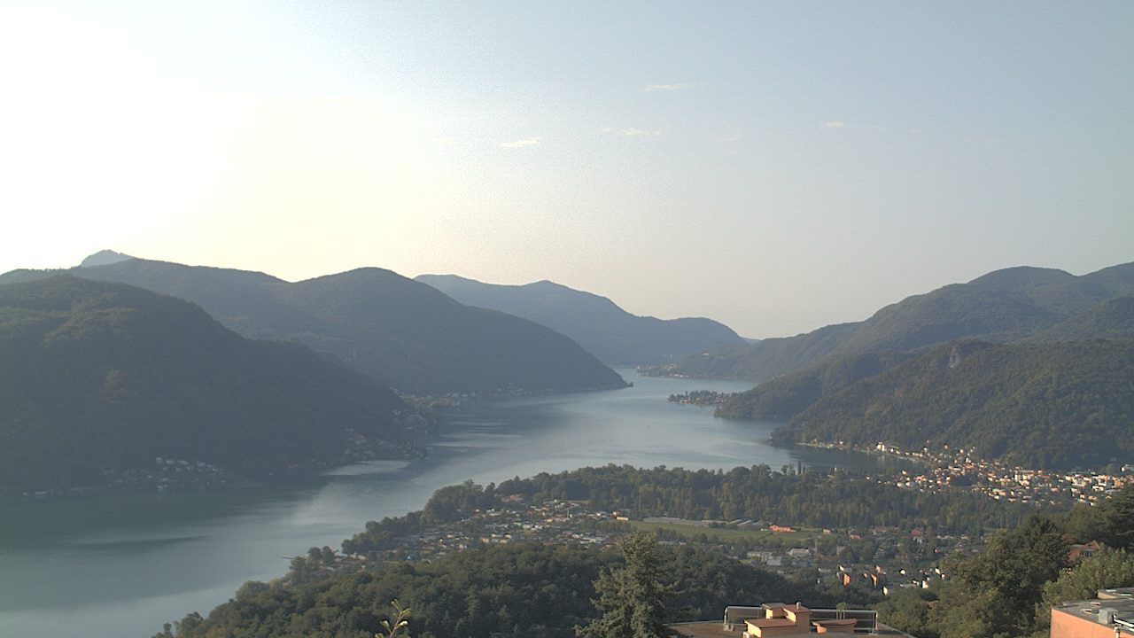 Vernate: Il Lago di Lugano da