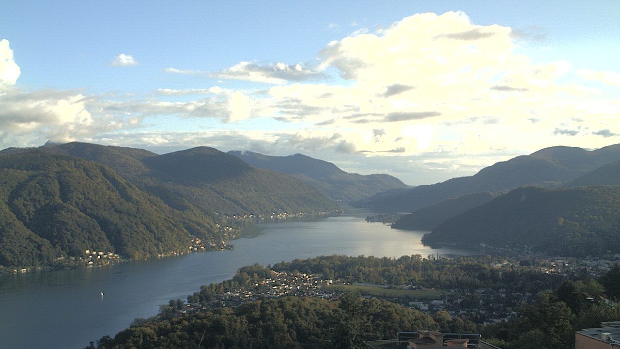 Vernate: Il Lago di Lugano da