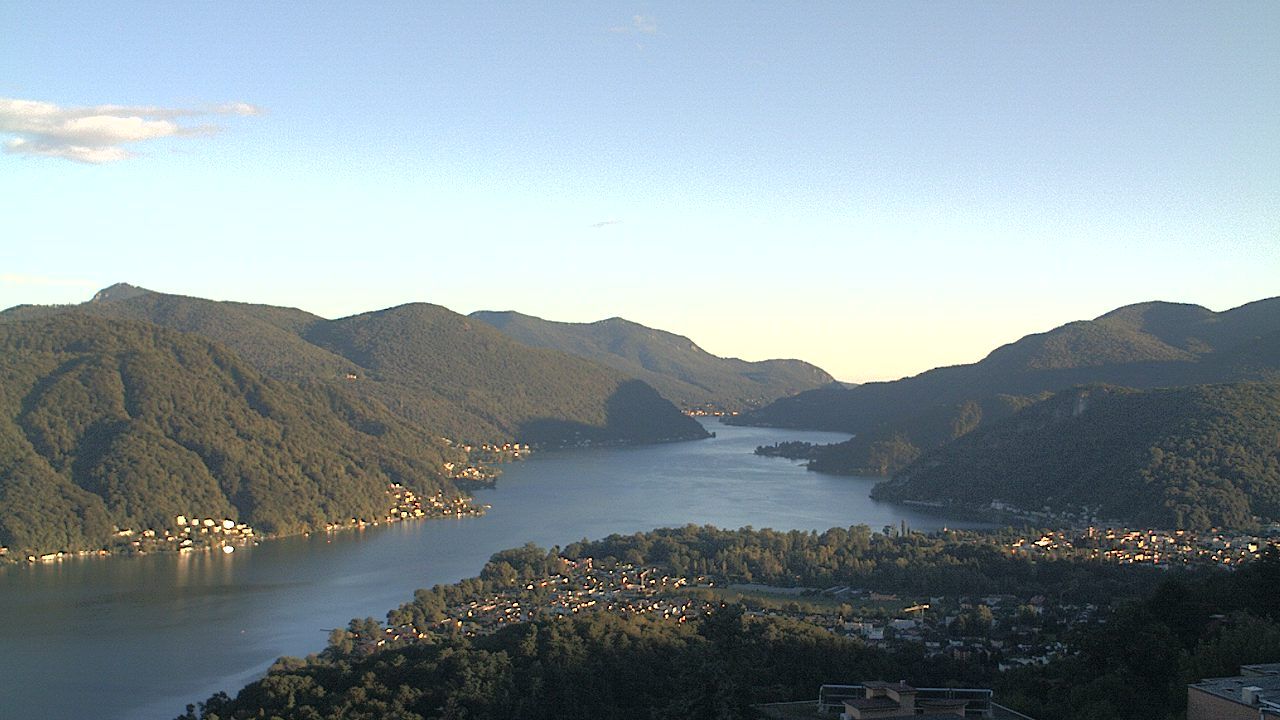 Vernate: Il Lago di Lugano da