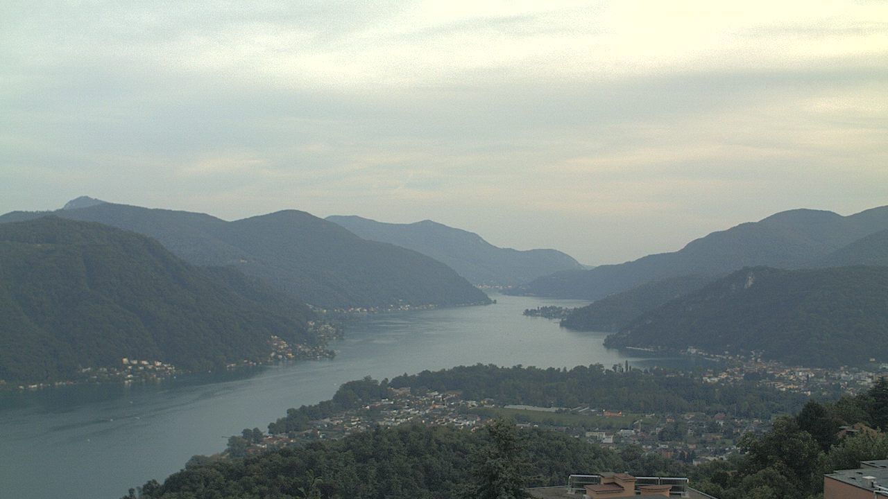 Vernate: Il Lago di Lugano da