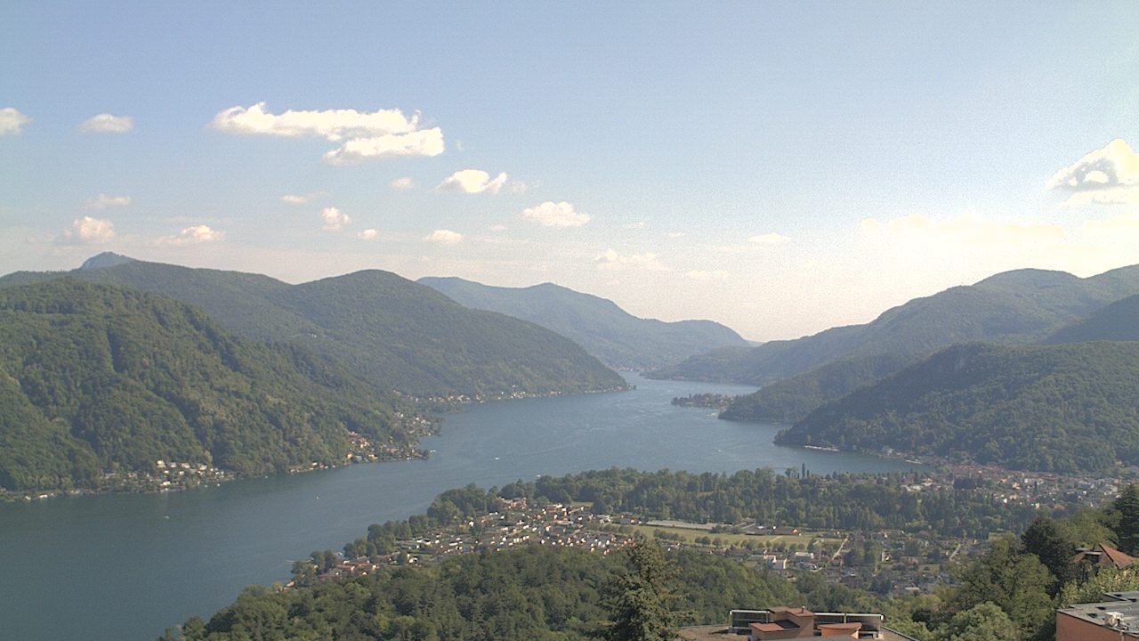 Vernate: Il Lago di Lugano da