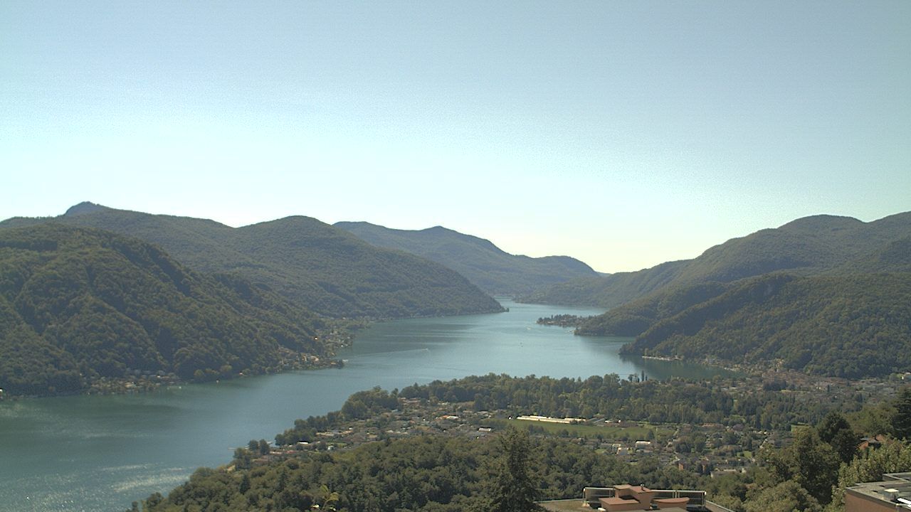 Vernate: Il Lago di Lugano da