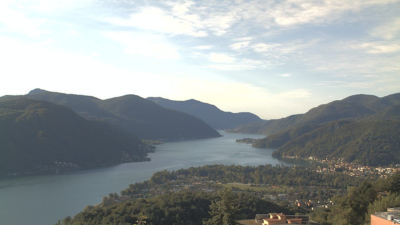 Vernate: Il Lago di Lugano da