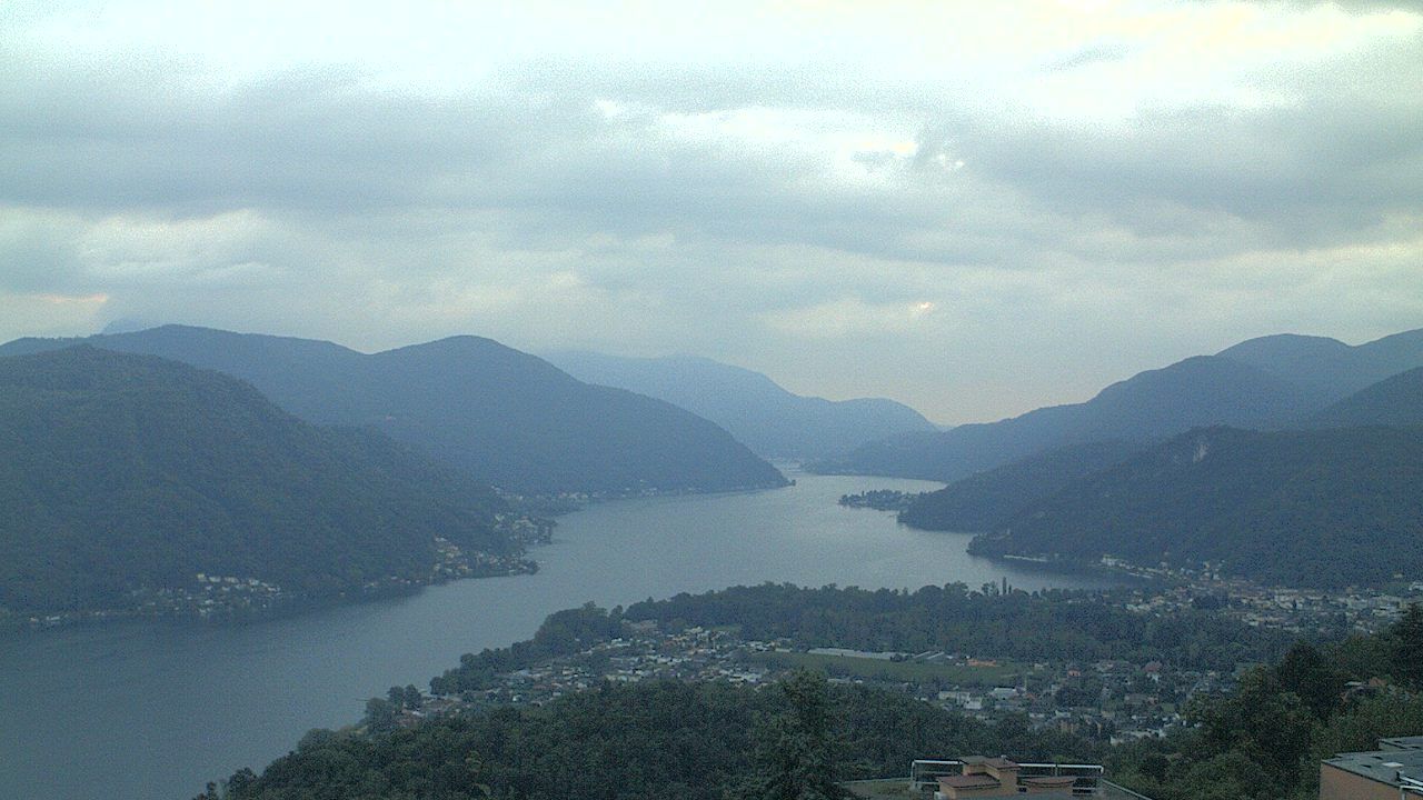 Vernate: Il Lago di Lugano da