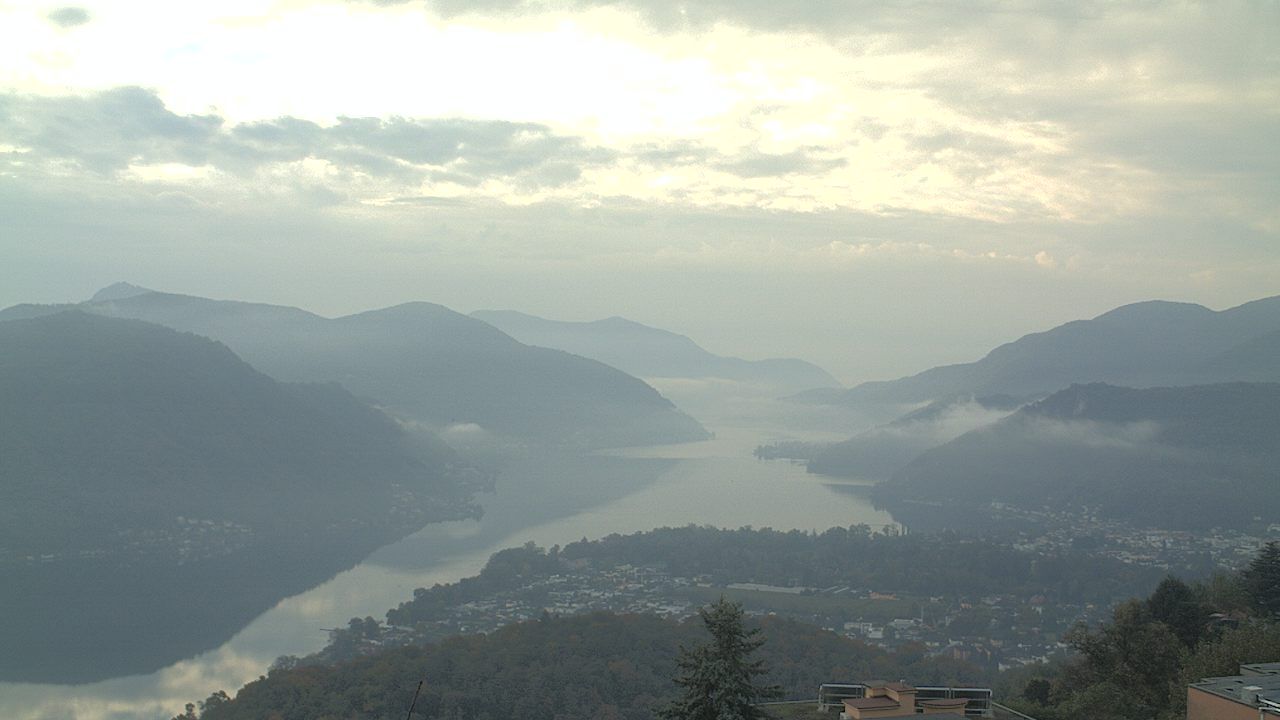 Vernate: Il Lago di Lugano da