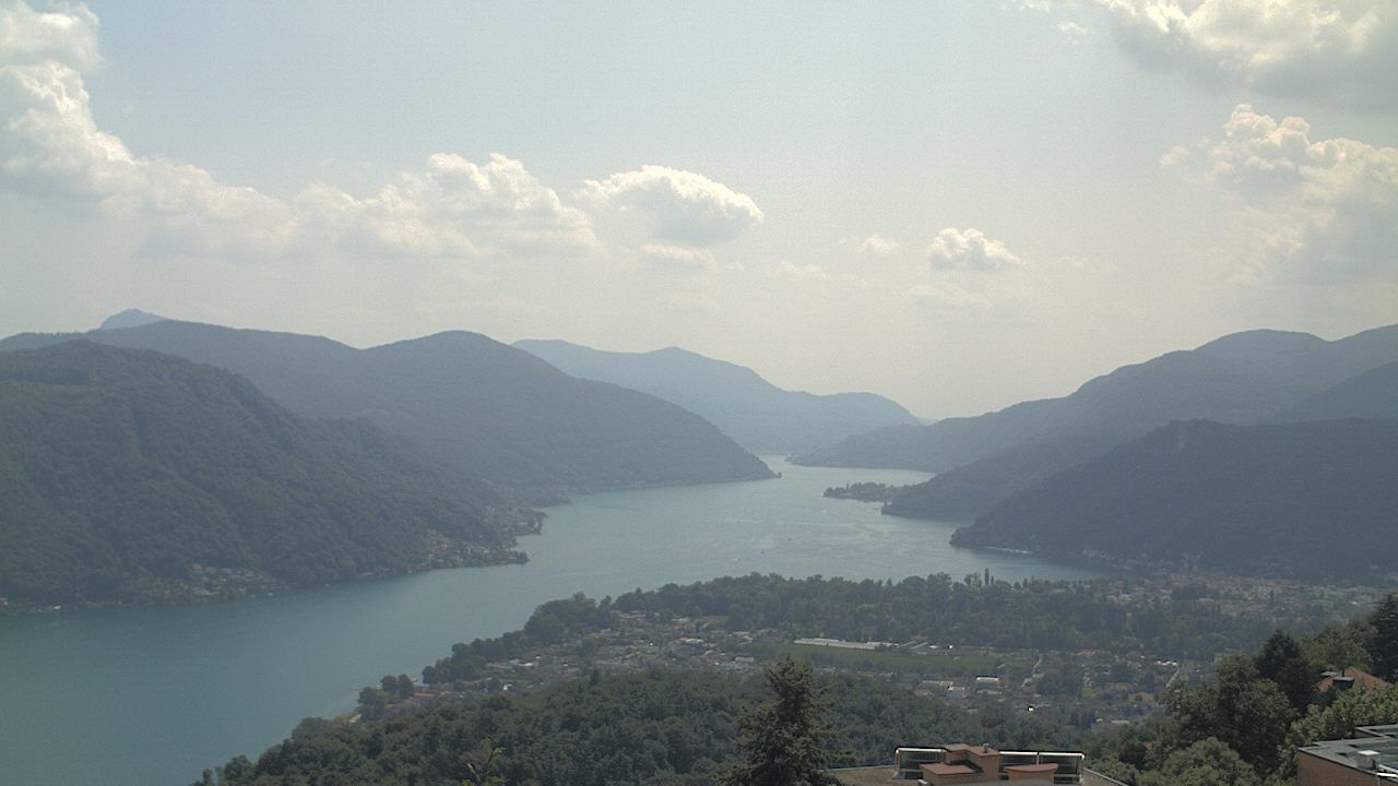 Vernate: Il Lago di Lugano da