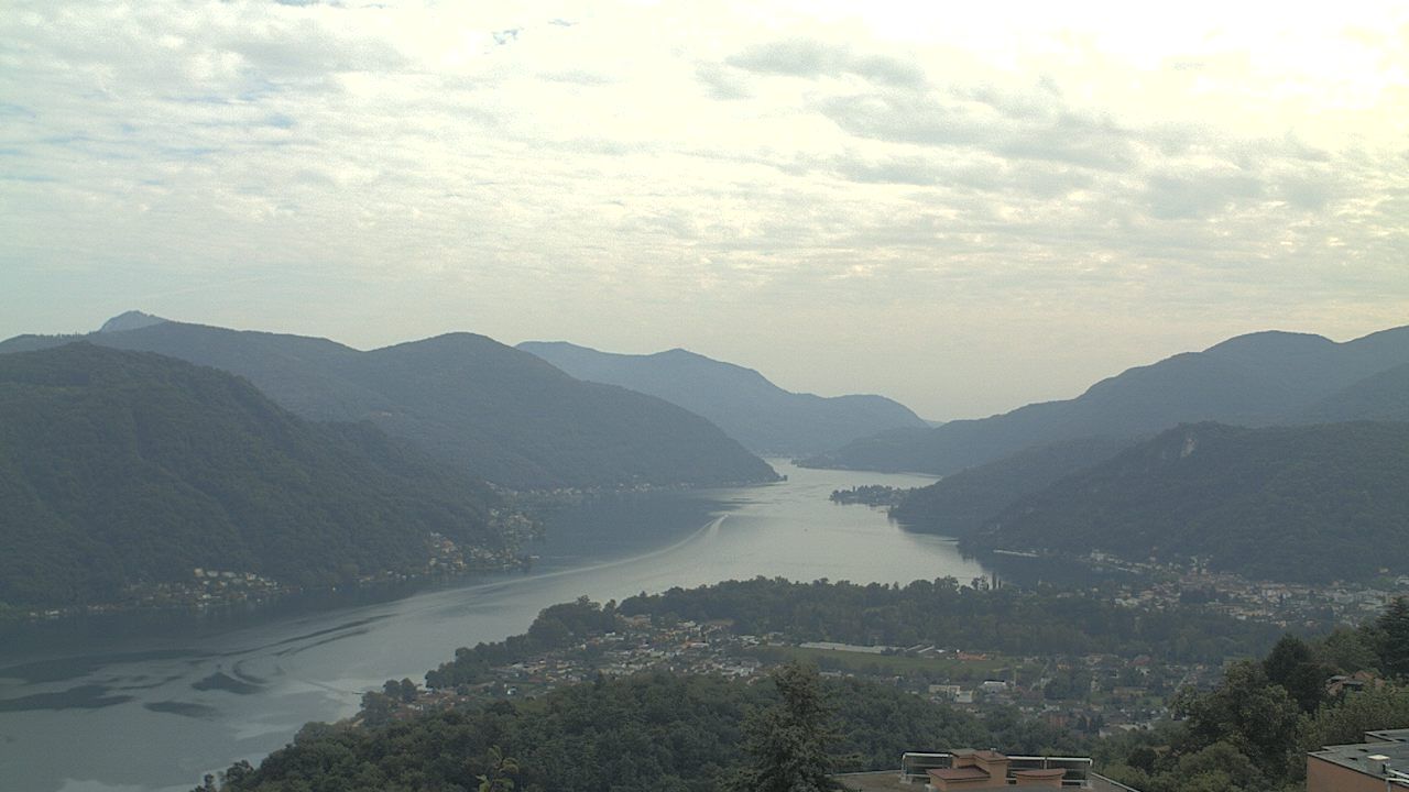 Vernate: Il Lago di Lugano da