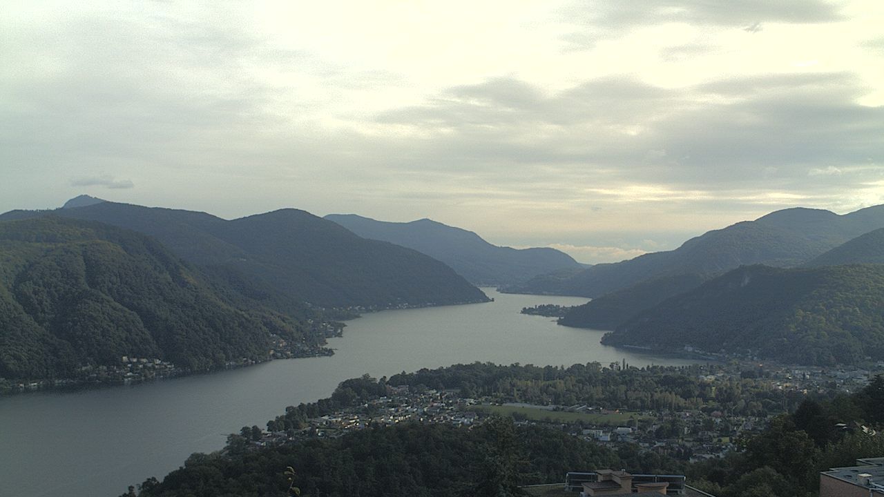 Vernate: Il Lago di Lugano da