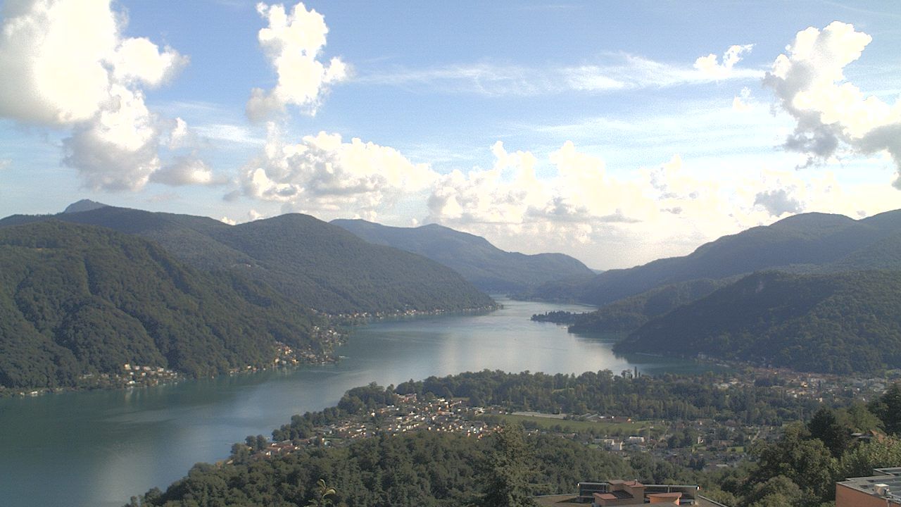 Vernate: Il Lago di Lugano da