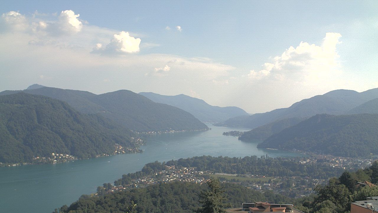 Vernate: Il Lago di Lugano da