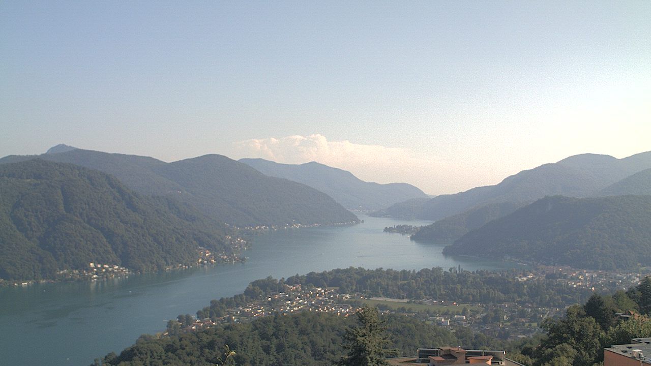 Vernate: Il Lago di Lugano da