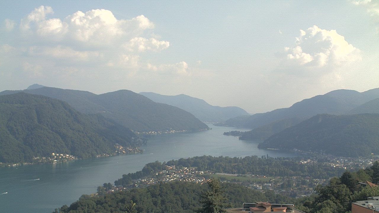 Vernate: Il Lago di Lugano da