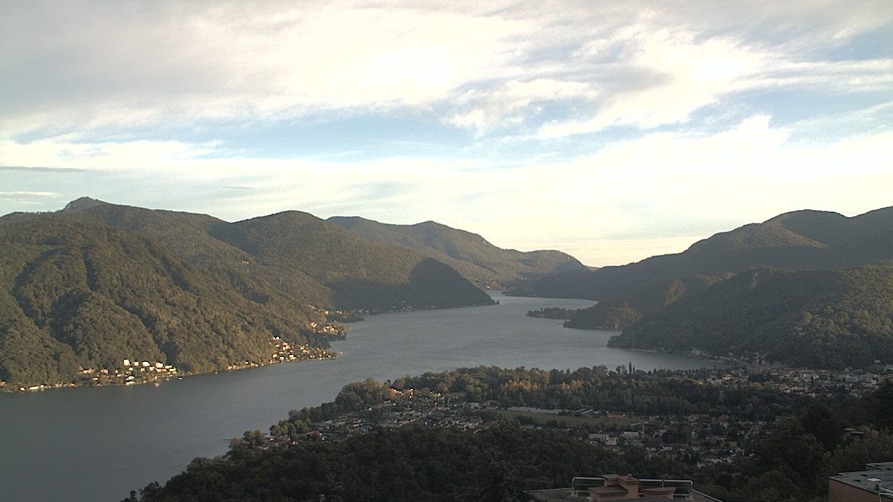 Vernate: Il Lago di Lugano da