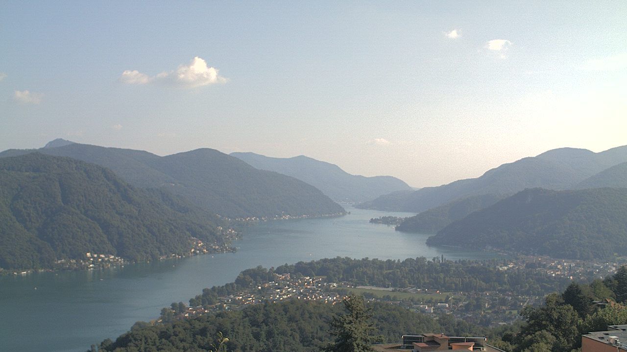 Vernate: Il Lago di Lugano da