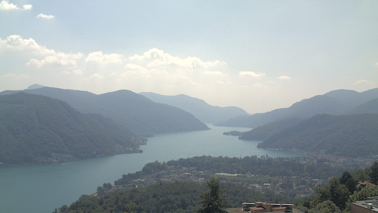 Vernate: Il Lago di Lugano da