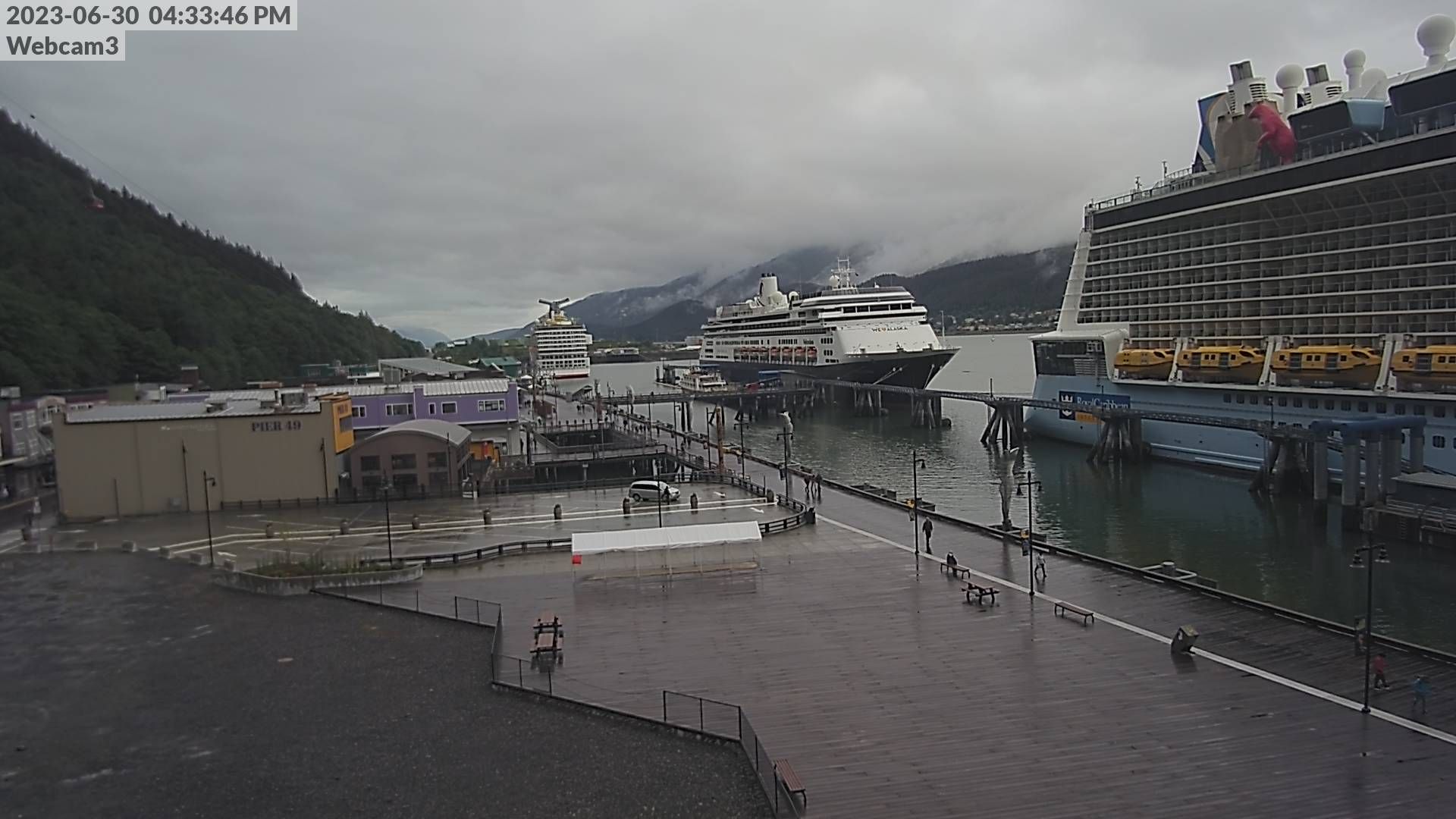 Traffic Cam Juneau: Library south