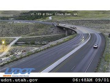 Traffic Cam Midway: Deer Creek Dam