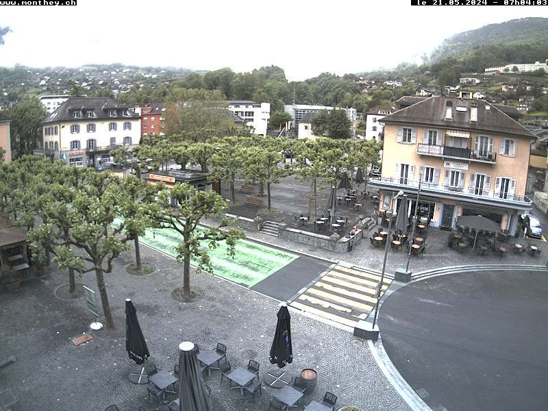 Monthey: Place Centrale (South)