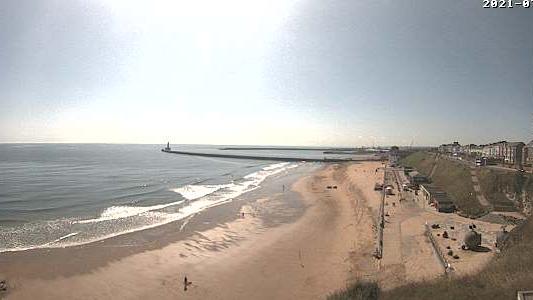 Sunderland: Roker Beach live webcam in