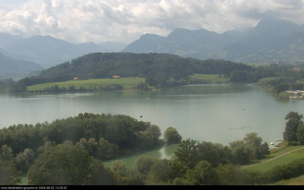 Pont-en-Ogoz: Lac de Gruyère