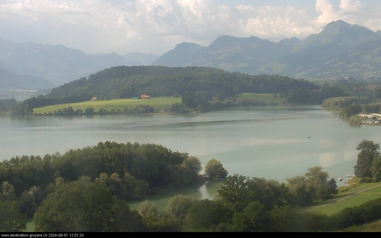 Pont-en-Ogoz: Lac de Gruyère