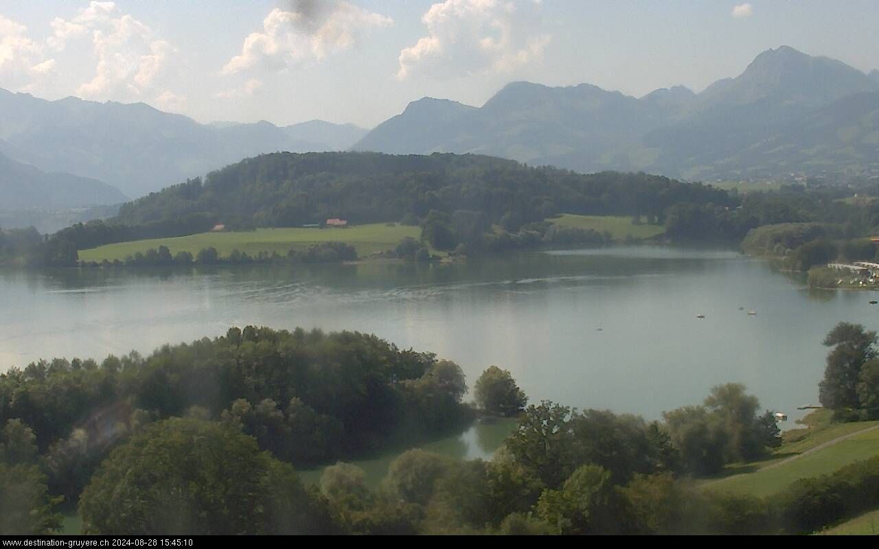 Pont-en-Ogoz: Lac de Gruyère