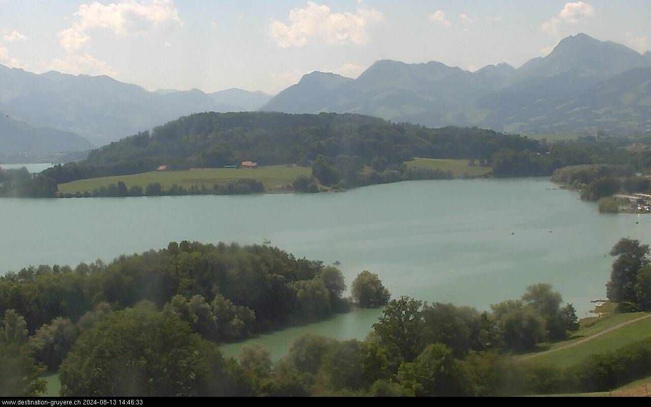 Pont-en-Ogoz: Lac de Gruyère