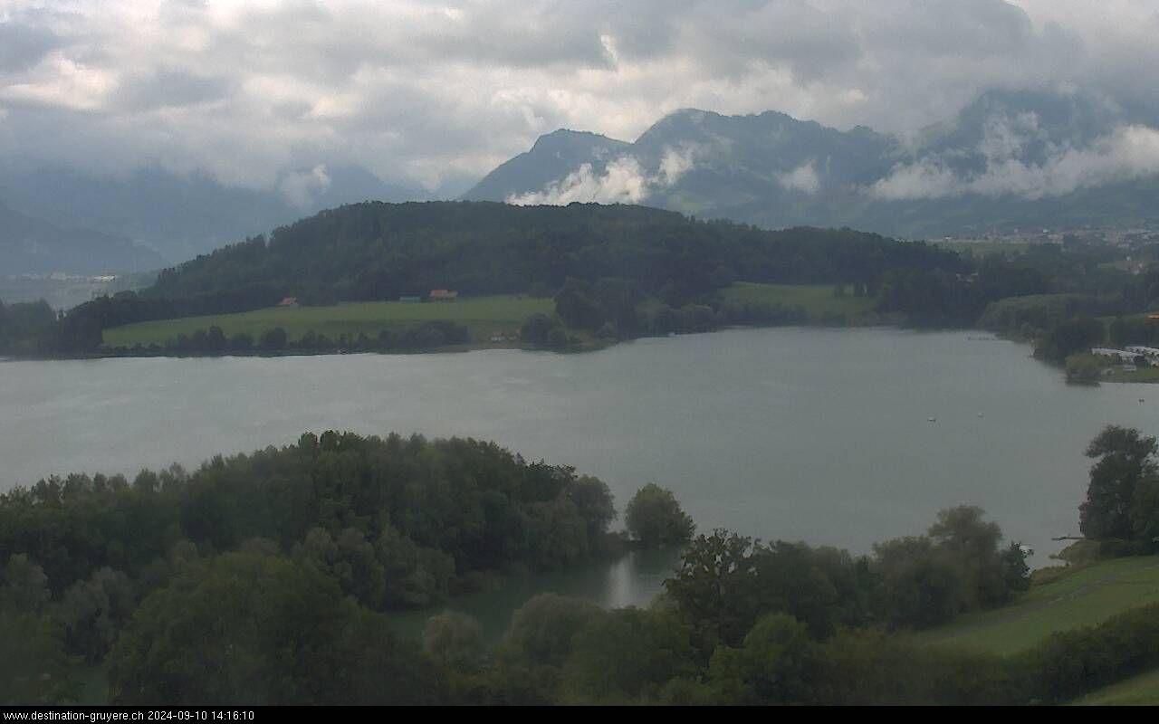 Pont-en-Ogoz: Lac de Gruyère