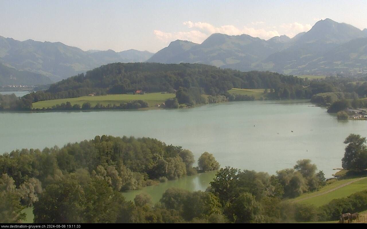 Pont-en-Ogoz: Lac de Gruyère