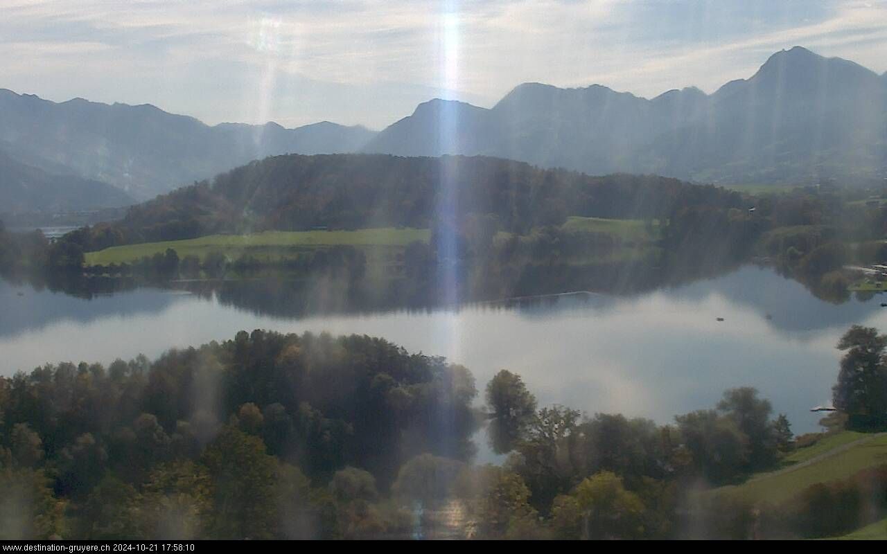 Pont-en-Ogoz: Lac de Gruyère