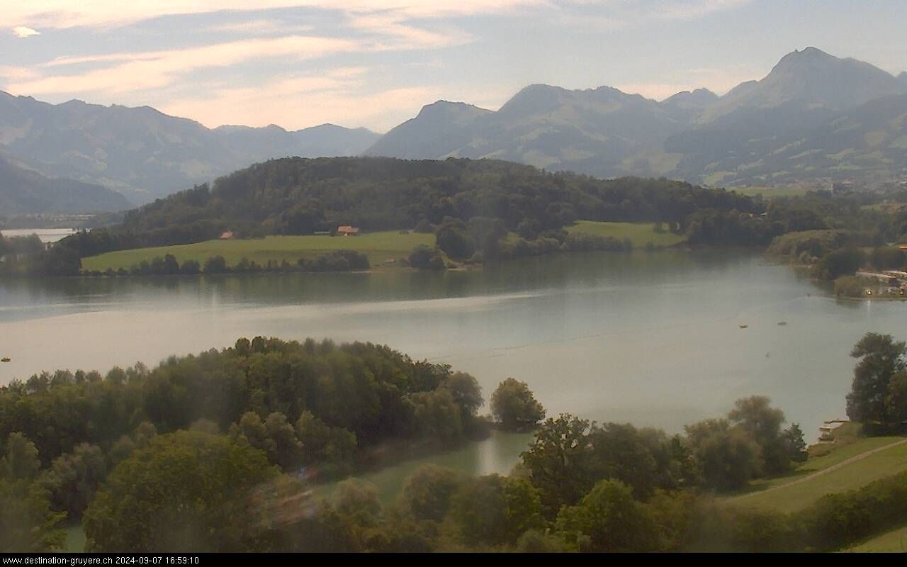 Pont-en-Ogoz: Lac de Gruyère