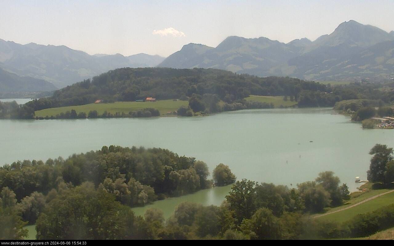 Pont-en-Ogoz: Lac de Gruyère