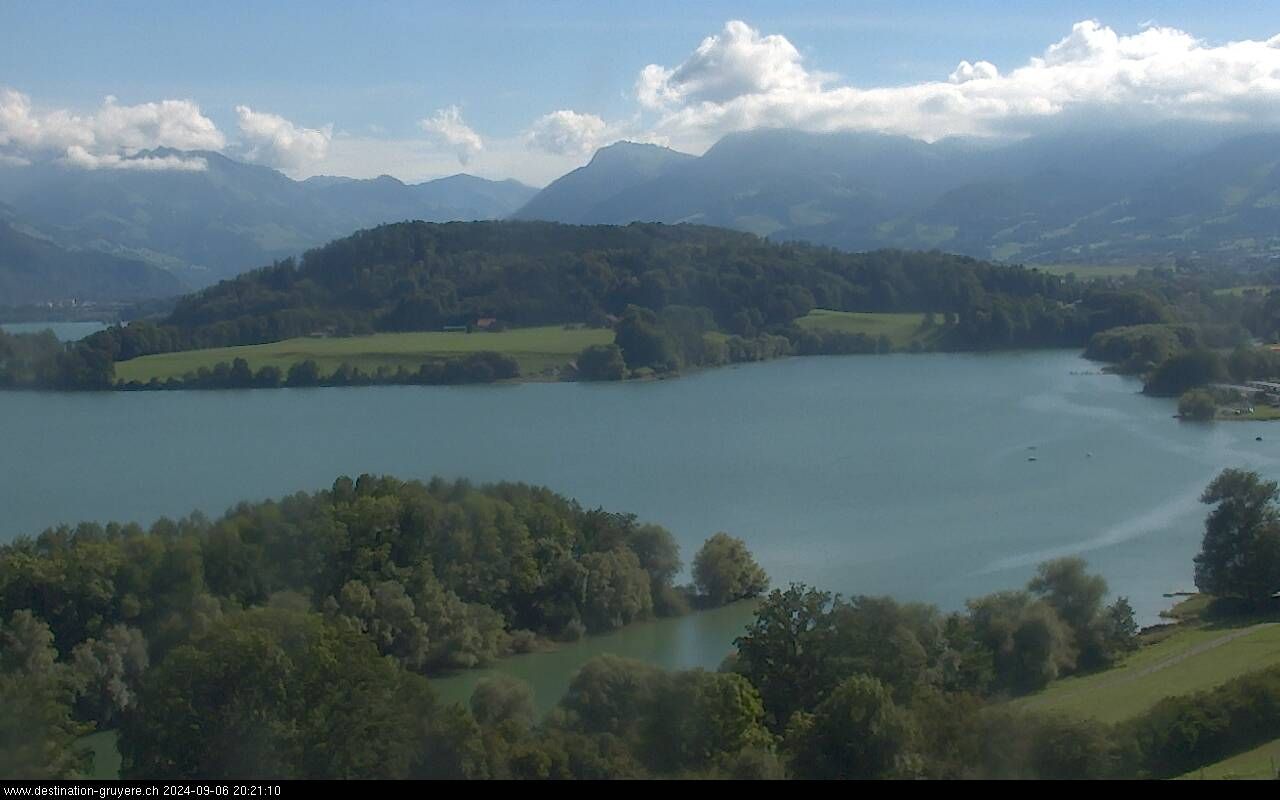 Pont-en-Ogoz: Lac de Gruyère