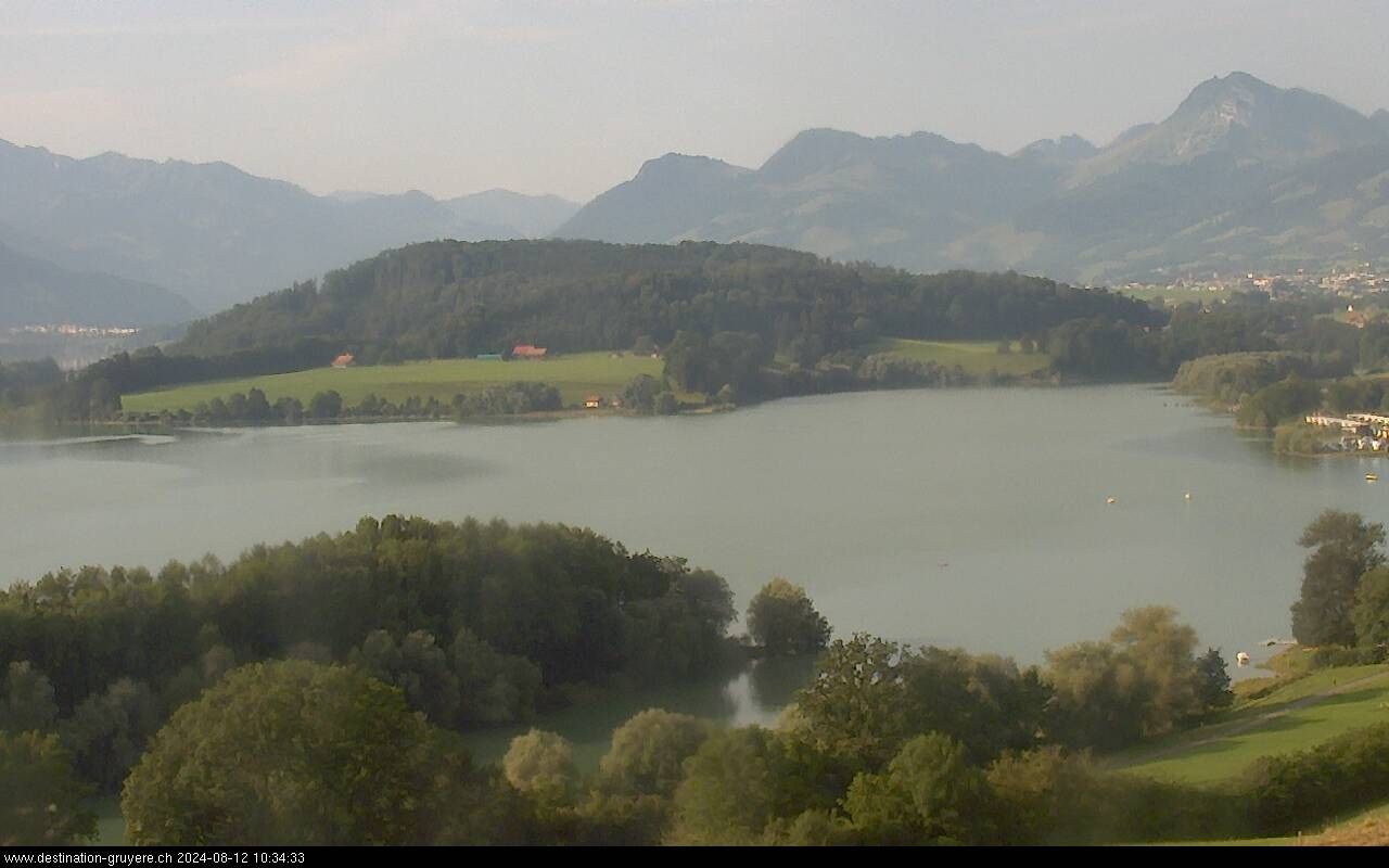 Pont-en-Ogoz: Lac de Gruyère