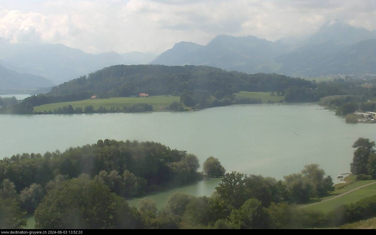 Pont-en-Ogoz: Lac de Gruyère