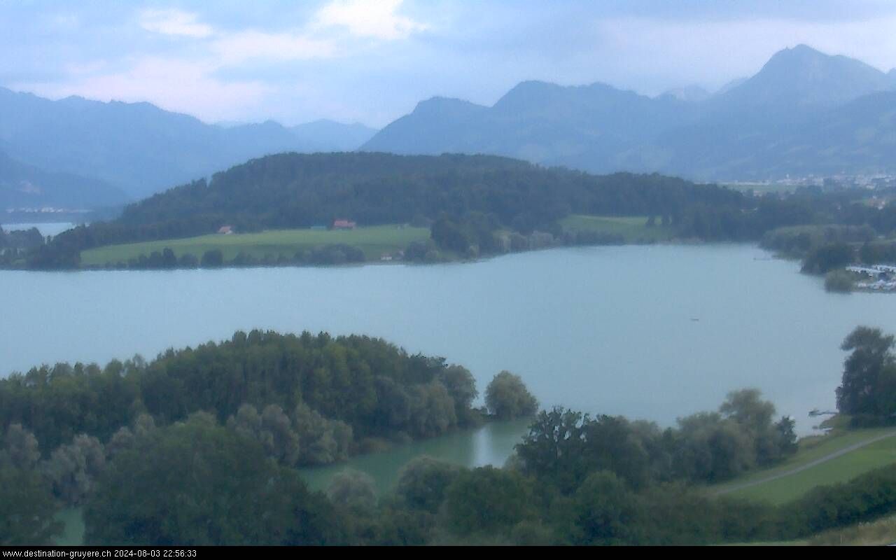 Pont-en-Ogoz: Lac de Gruyère