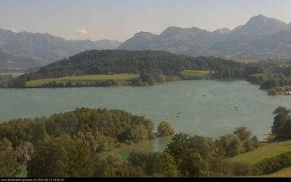 Pont-en-Ogoz: Lac de Gruyère