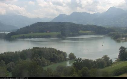 Pont-en-Ogoz: Lac de Gruyère