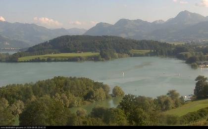 Pont-en-Ogoz: Lac de Gruyère