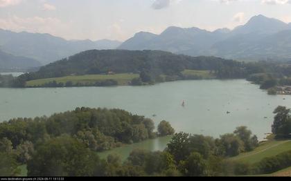 Pont-en-Ogoz: Lac de Gruyère