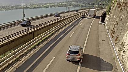 Seedorf: A2/E35 Seelisbergtunnel Sud dir. Nord