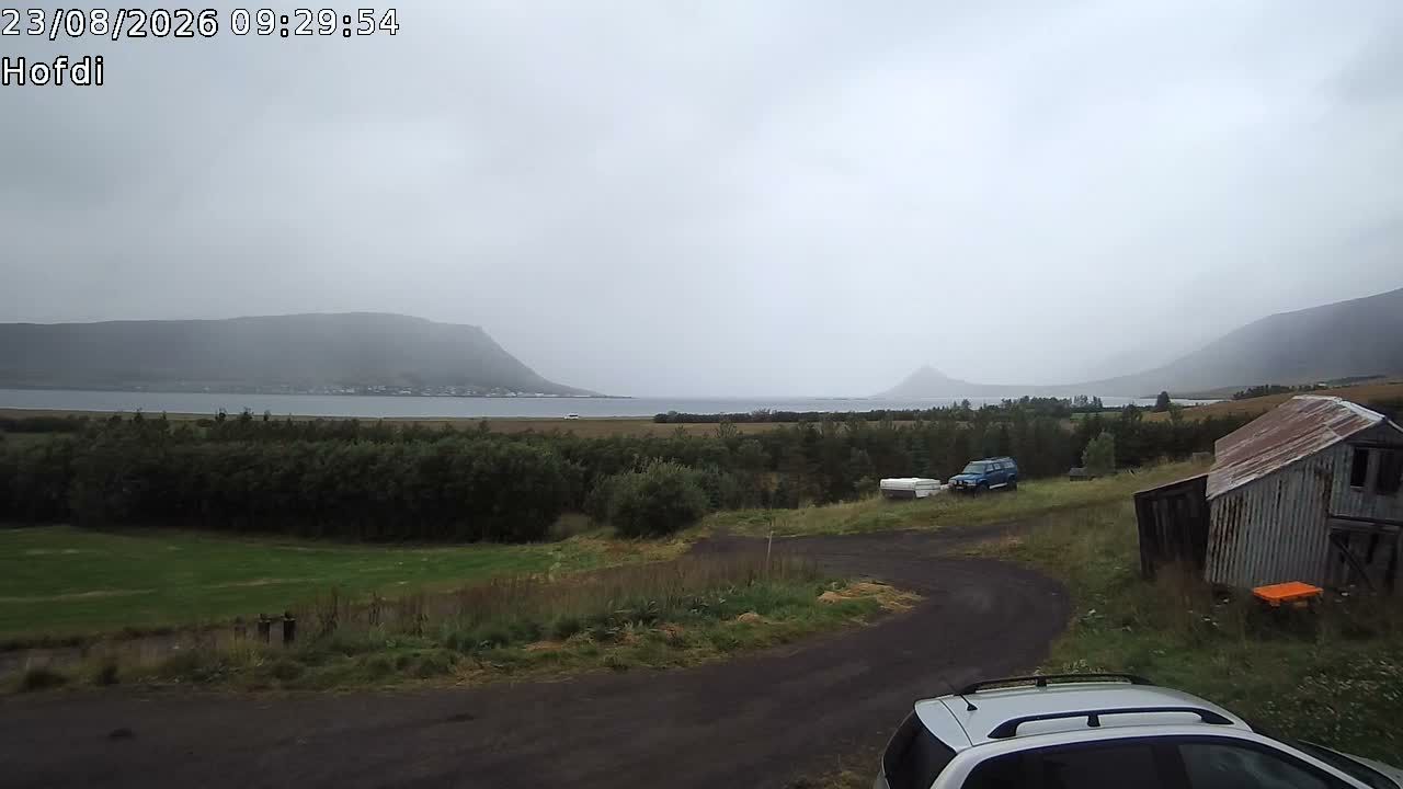 Traffic Cam ingeyri › North-West: Höfði Westfjords