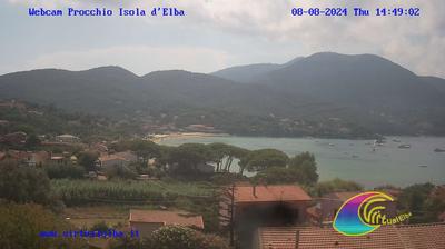 immagine della webcam nei dintorni di Campo nell'Elba: webcam Procchio